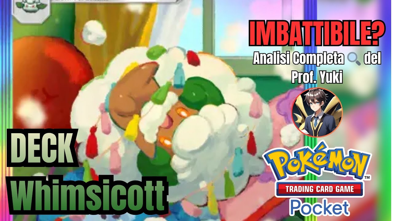 ☁️ Sembra innocuo… ma distrugge tutto! Il DECK Whimsicott EX è una TRAPPOLA per il meta?! 
