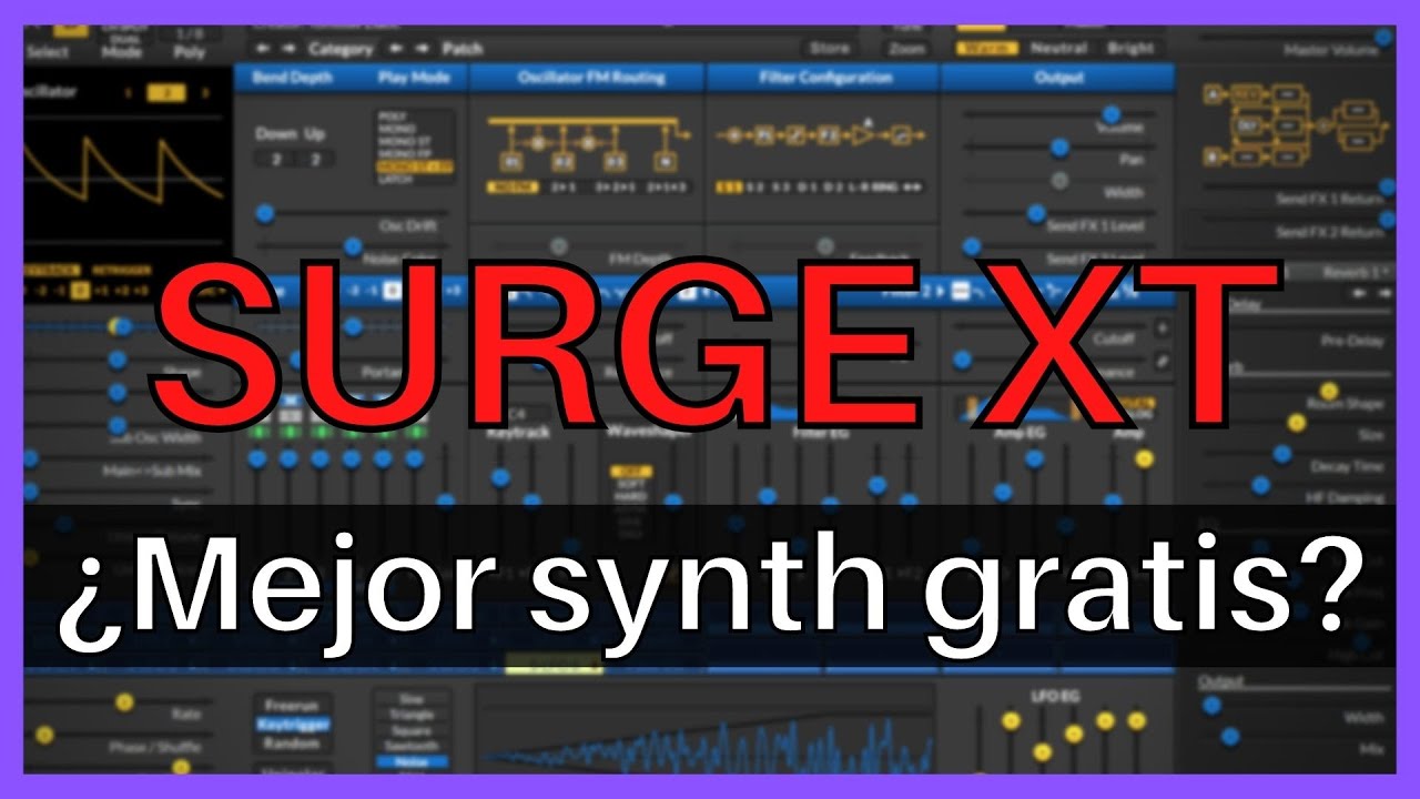 Tutorial SURGE XT | El mejor Synth Gratuito?