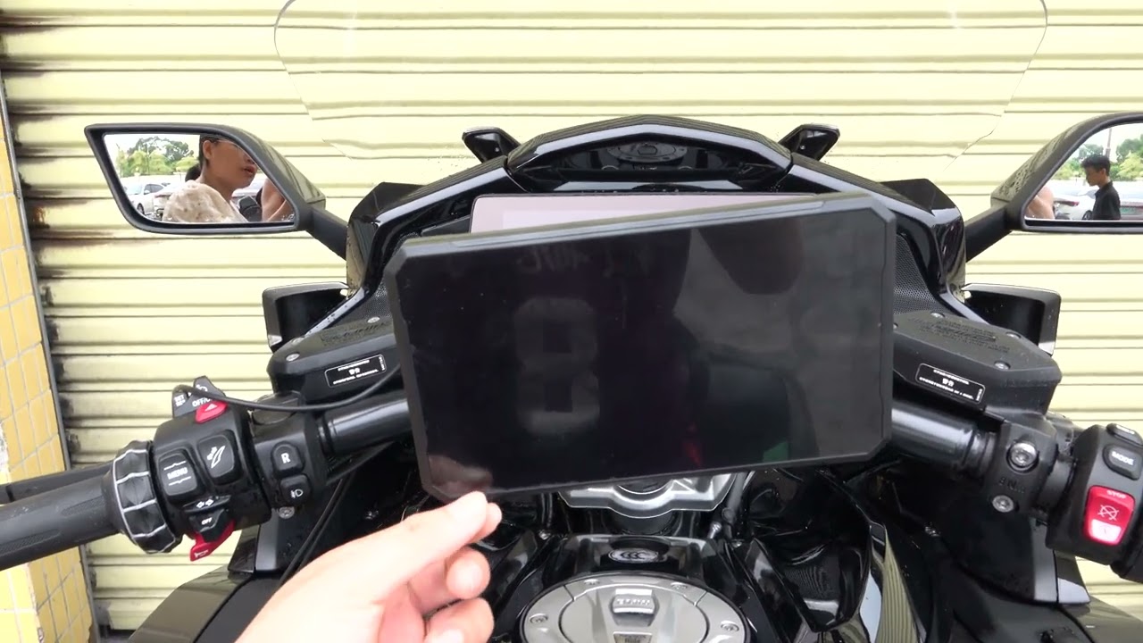 7 inch motorcycle car Audio IYING M7 installation  #Car Audio  #IYING