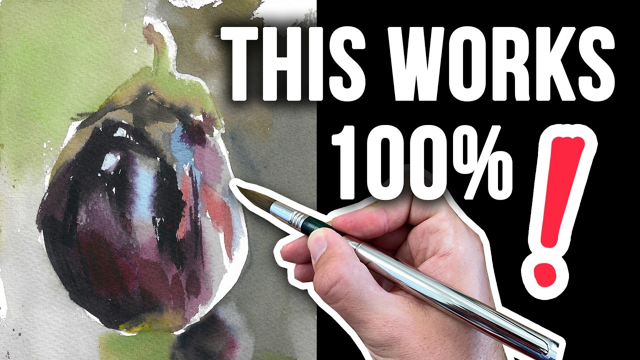 THIS is what makes watercolors BEAUTIFUL