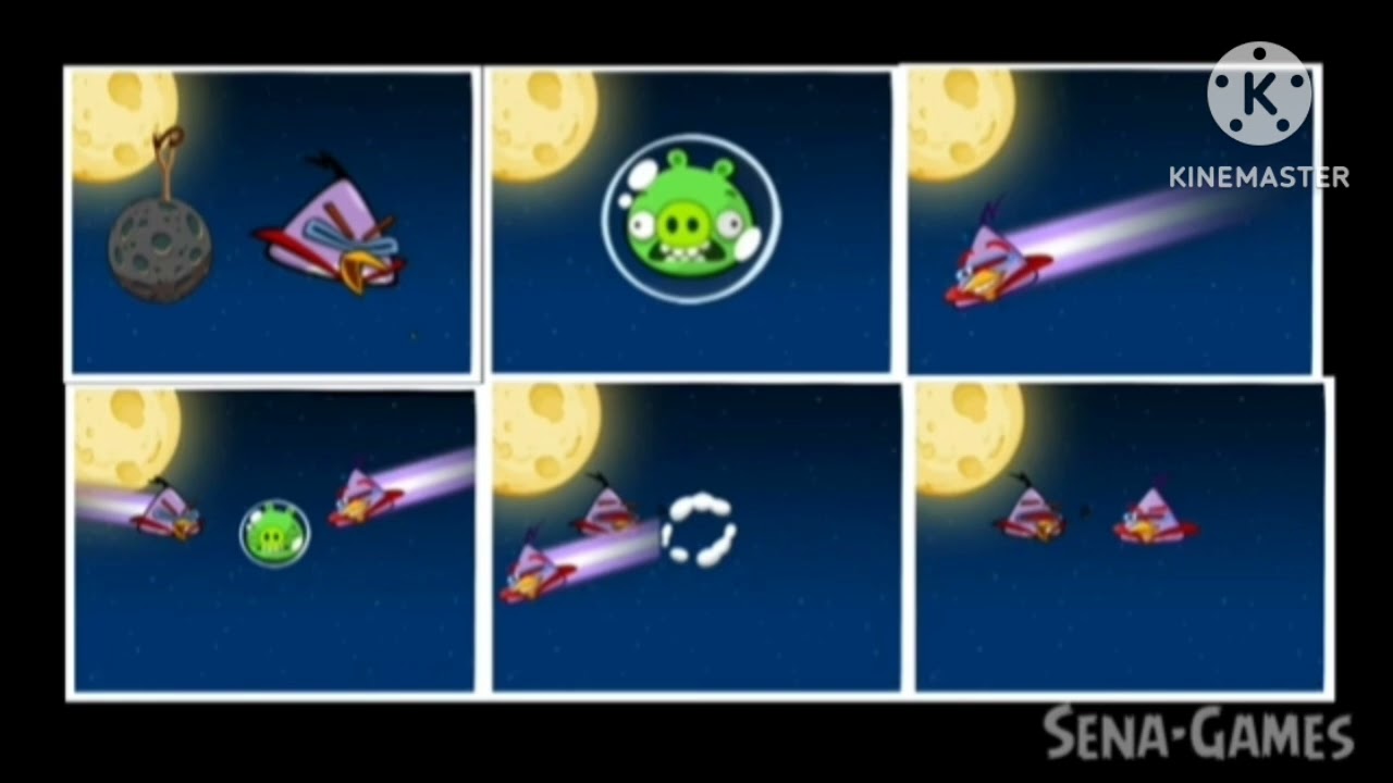 Angry Birds Space Meets Reloaded Space Compilation (Reversed)