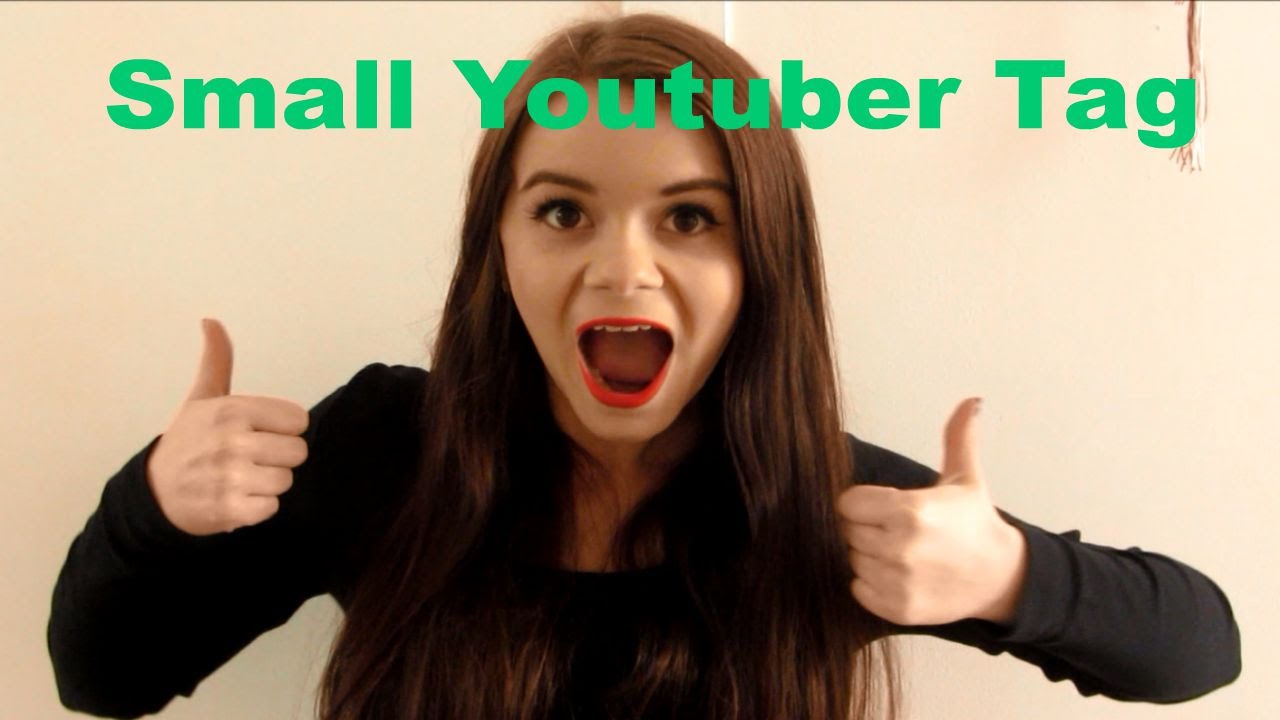 Small YouTuber Tag