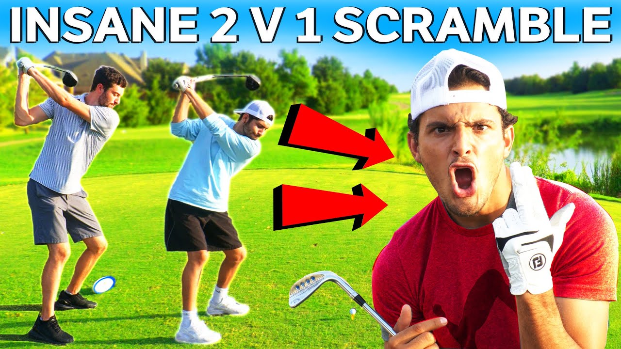 Our Match Came Down to the Final Hole... | Matt vs. Stephen & Colin
