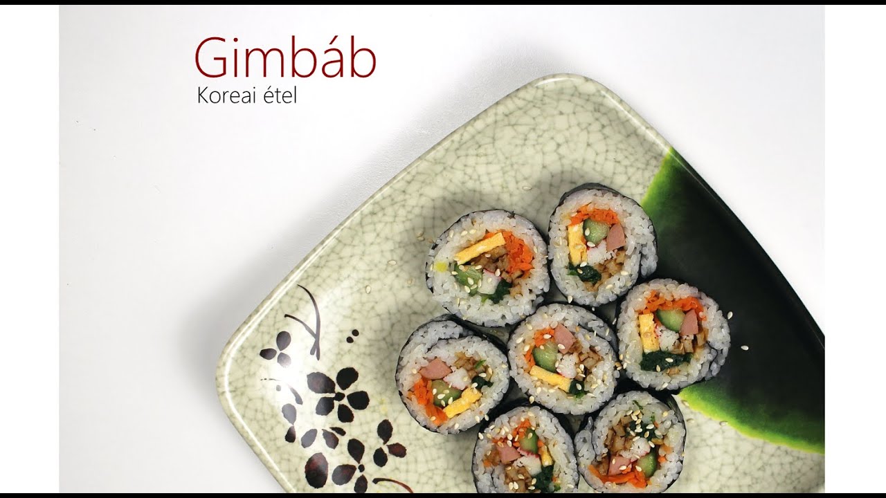 Gimbáb - koreai étel