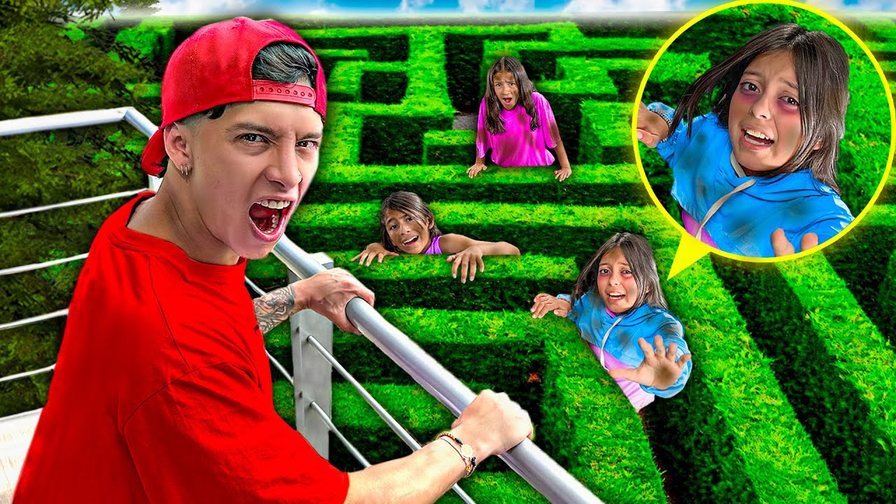 ¡CONVIERTO el JARDÍN de @PARCERICO en un LABERINTO! * ENCIERRO a MI HIJA y sus AMIGAS