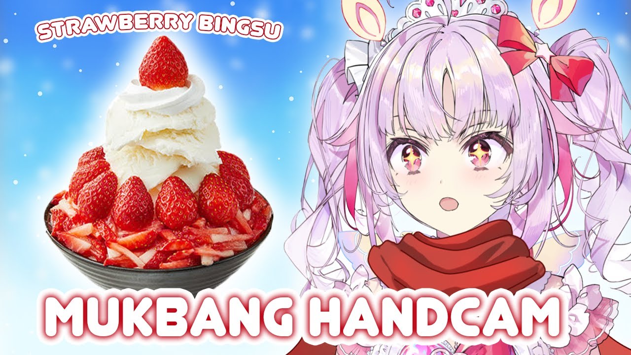 【MUKBANG HANDCAM】 IT'S STRAWBERRY SEASON BABBYYYYY