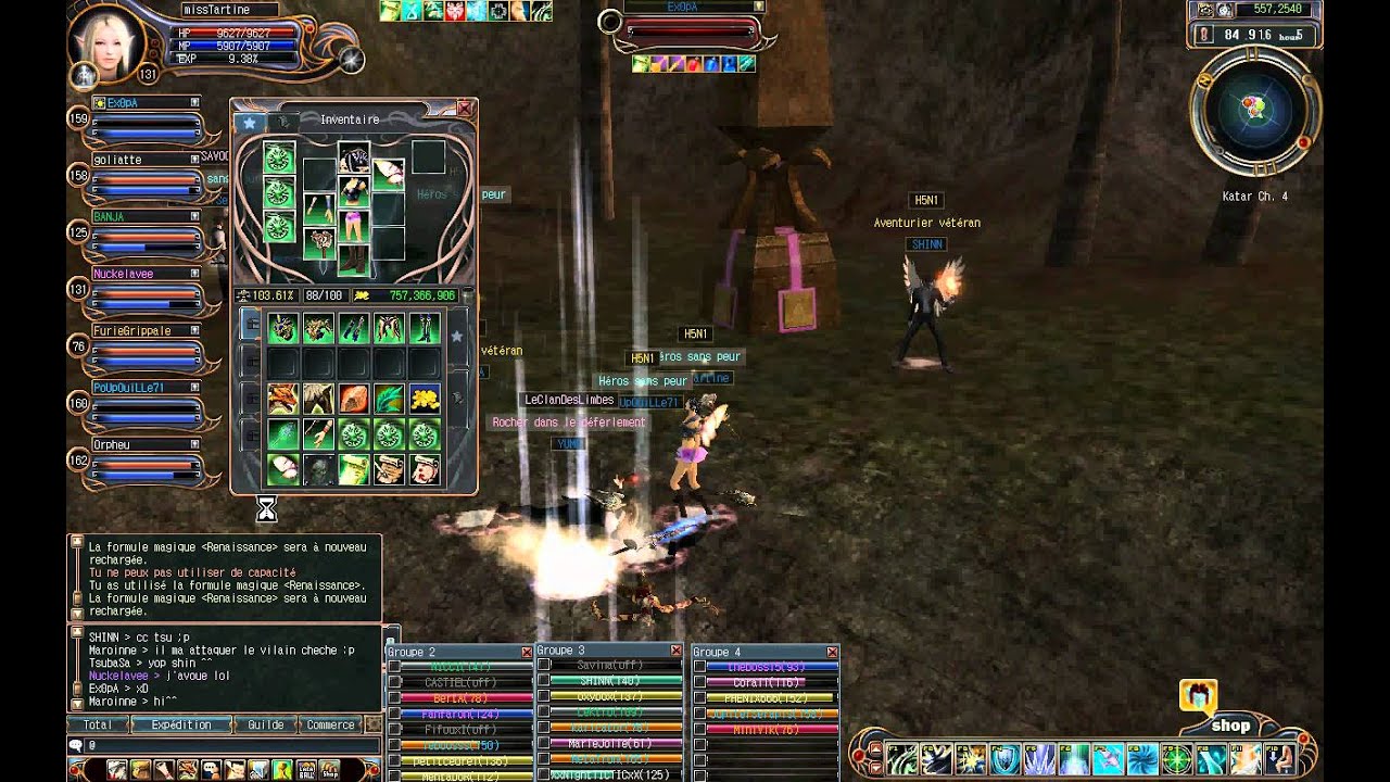 Bug du skill renaissance en bataille [Last Chaos FR]