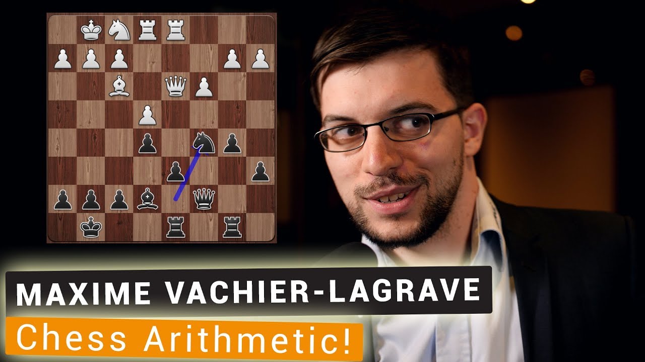 Maxime Vachier-Lagrave | Chess Arithmetic | Schachbundesliga 2018 in Berlin