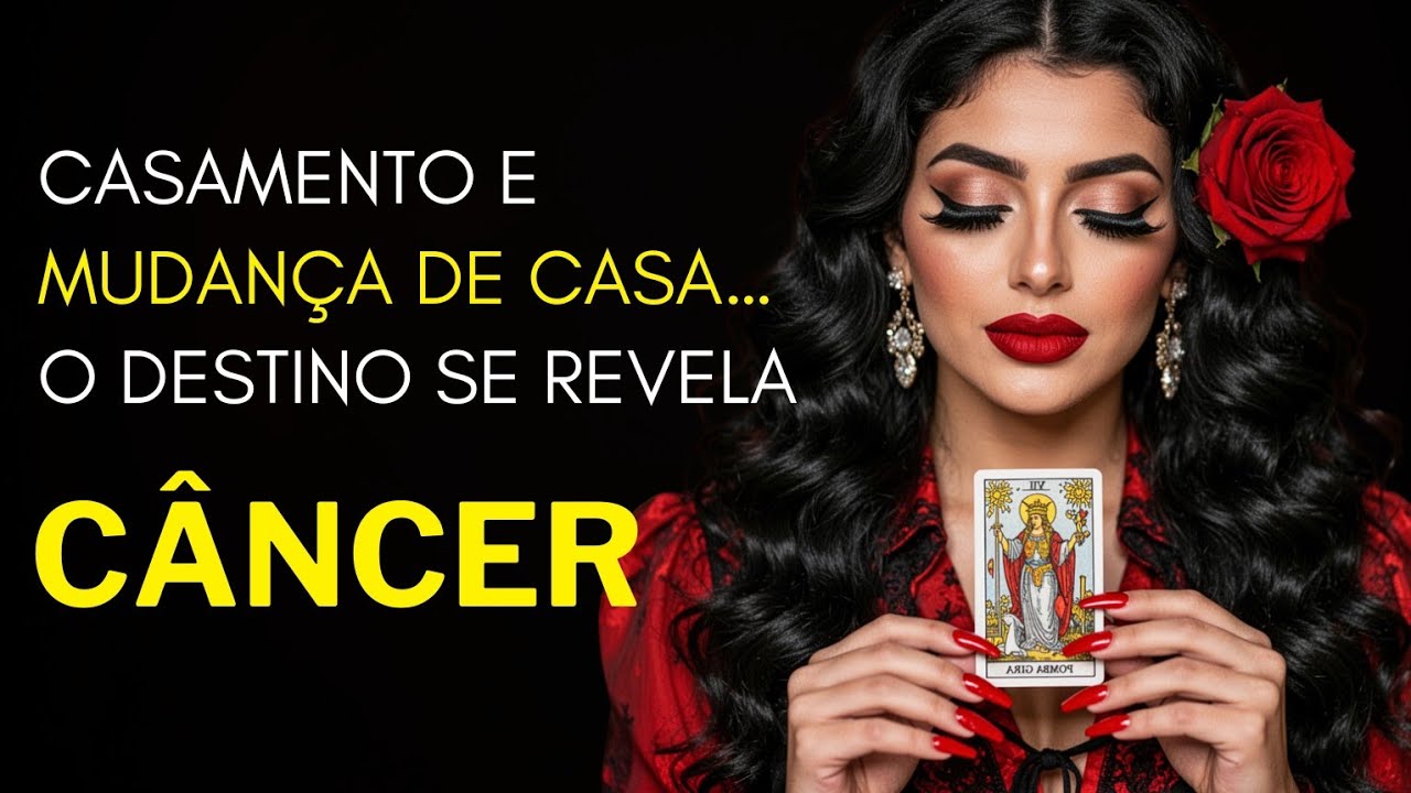 CÂNCER ♋ CASAMENTO E MUDANÇA DE CASA… O DESTINO SE REVELA 💫❤️