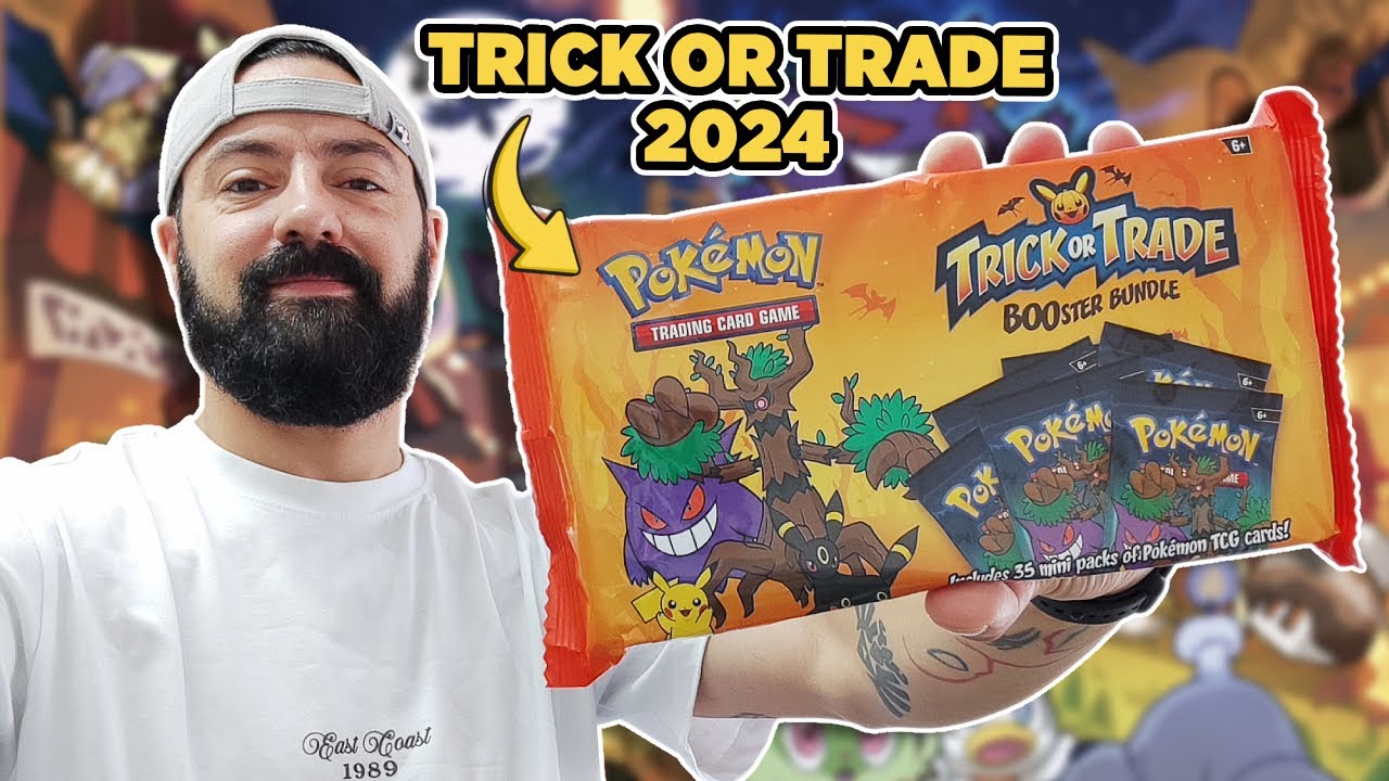 NUEVA COLECCIÓN TRICK OR TRADE 2024 DE POKEMON TCG! ABRO SOBRES HASTA TENER TODAS LAS CARTAS!