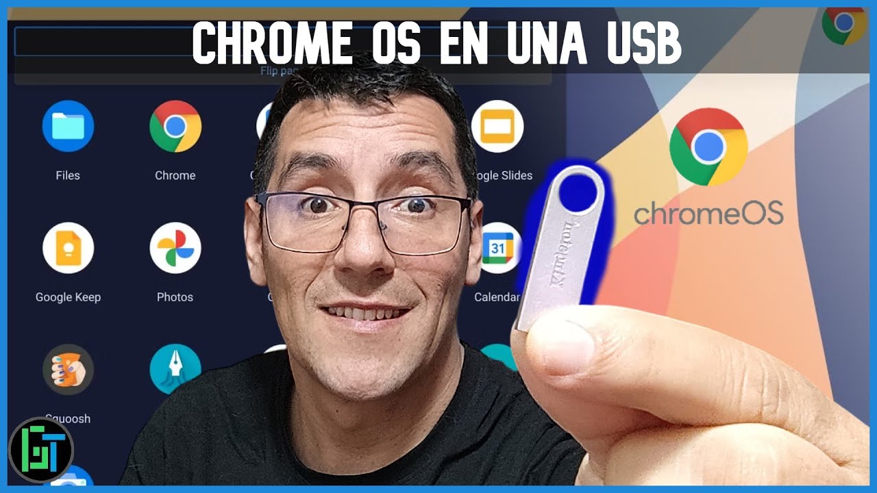 💻😎 Convierte una USB en un Chromebook✅ Llevala a todos lados