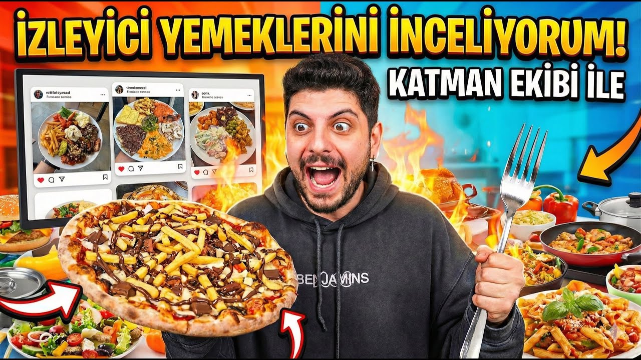 HYPE | İZLEYİCİLERİN YAYINI İZLERKEN YEDİĞİ YEMEKLERİ YORUMLUYOR