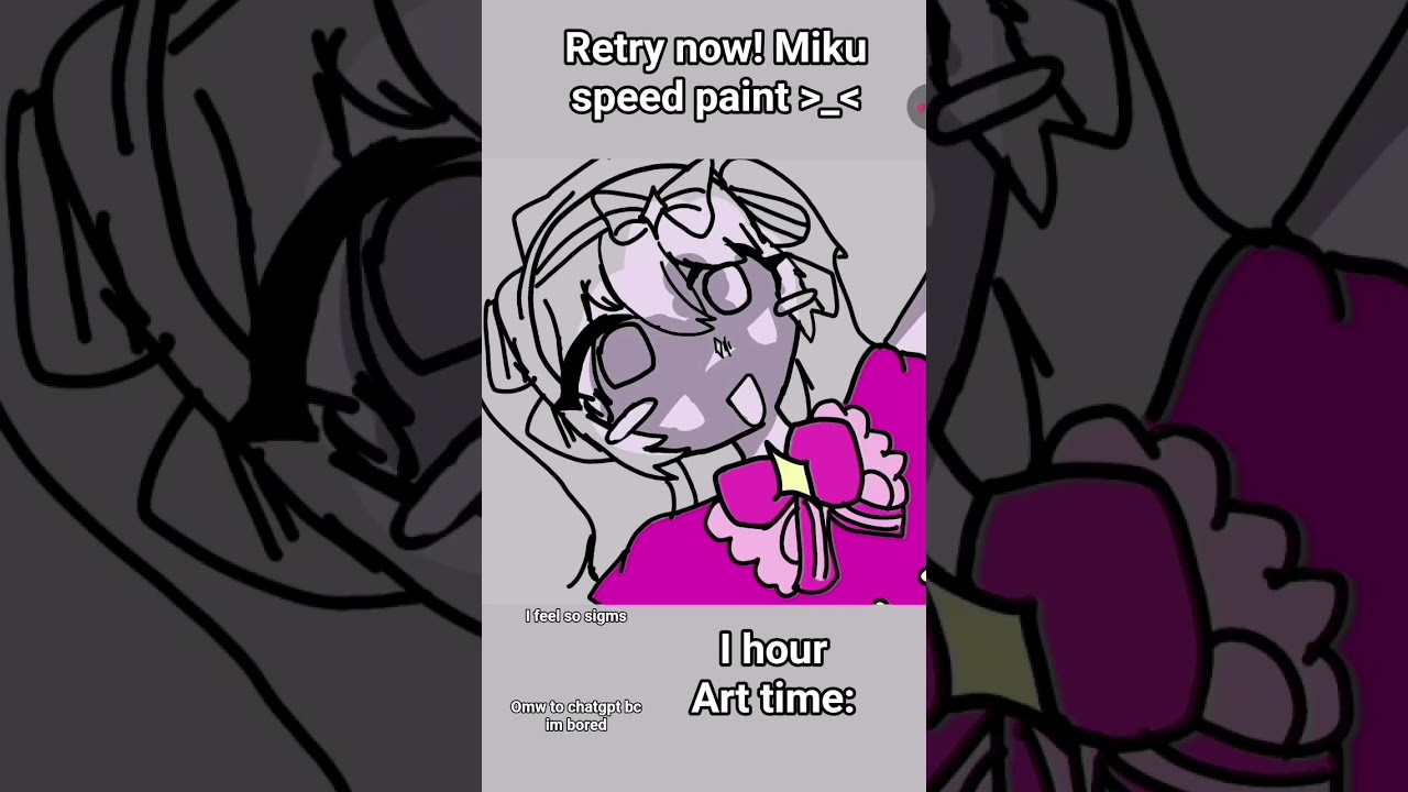 retry miku speed paint  #idkwhattoputhere  #art #miku  #hatsunemiku #cute #idkwhatimdoingwithmylife