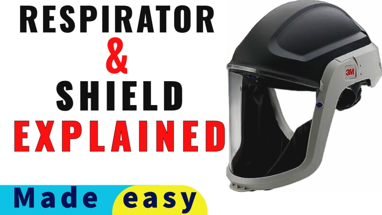 Woodturning and the Best Faceshield for it... 3m Versaflow.