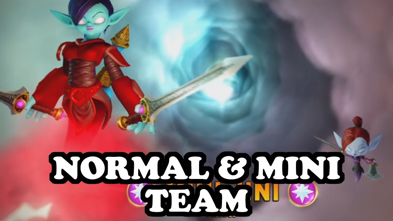 Skylanders Imaginators - Scarlet Ninjini & Mini-Jini GAMEPLAY - NORMAL & MINI TEAM