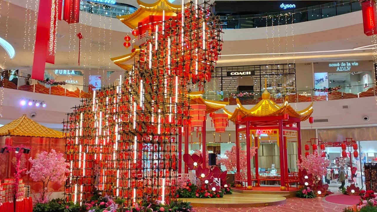 Chinese New Year Decorations (complete) at IOI City Mall, Wednesday 4th February 2026