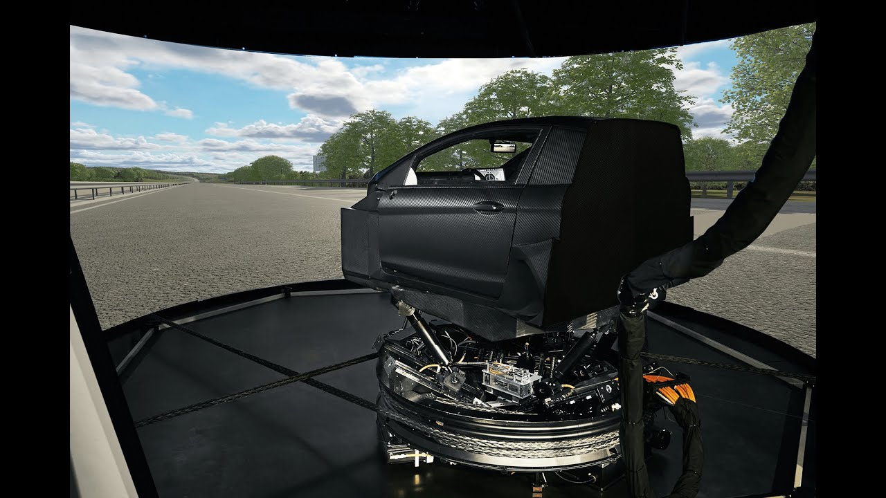 Driver-in-Motion Full Spectrum Simulator Reveal Presentation - SimCenter Udine, May 2024