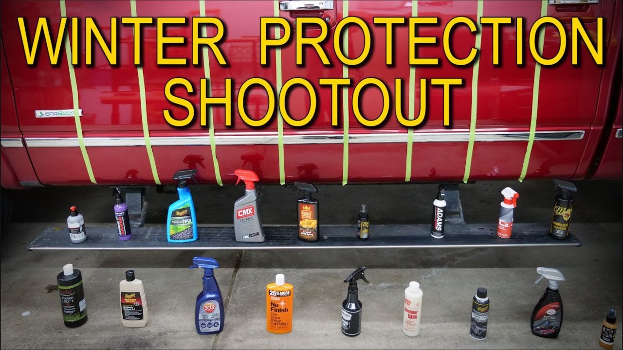 18 Way Winter Protection Shootout : The Beginning