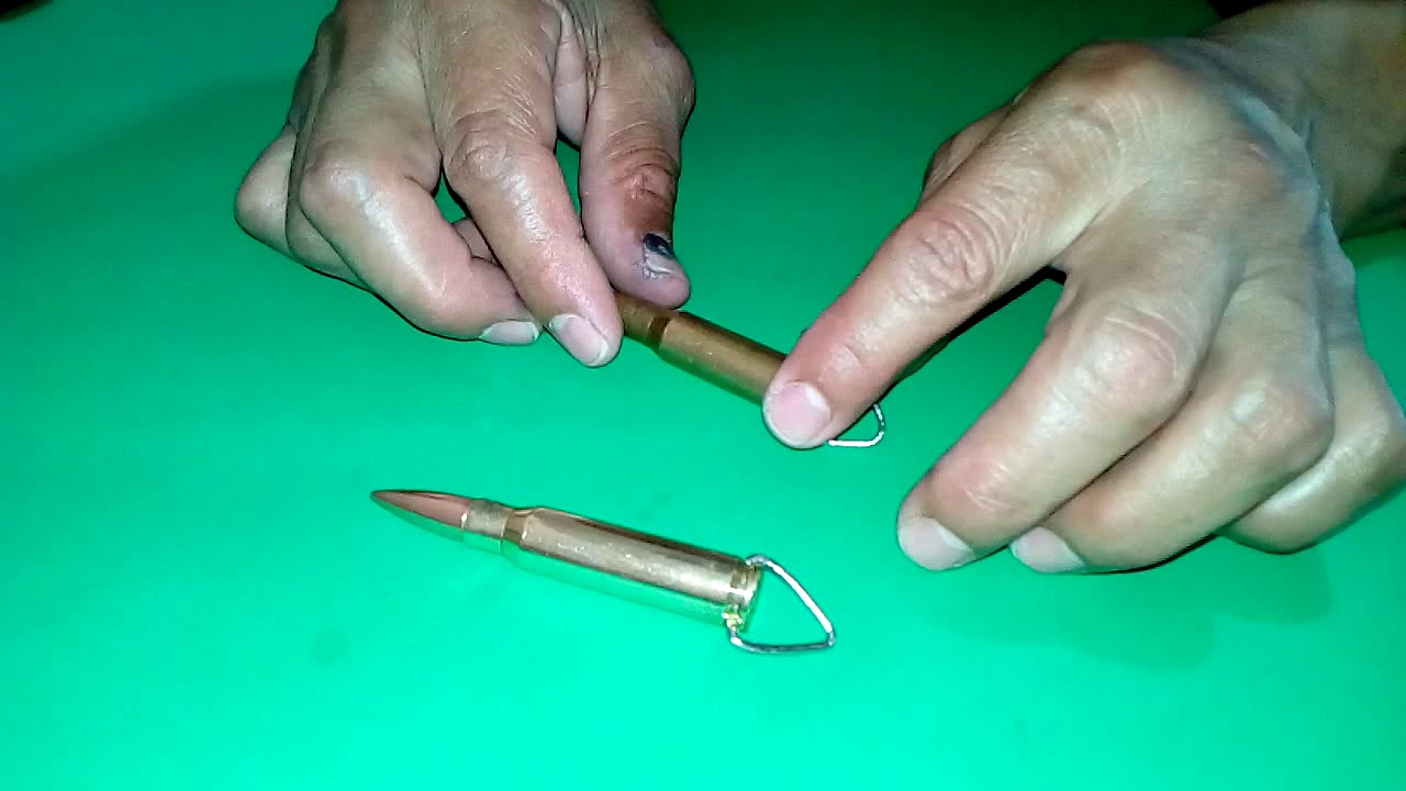 Llaveros de balas