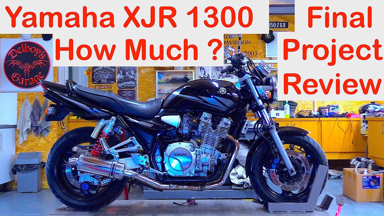 Yamaha XJR 1300:- Full, Final Project Review, and Cost !