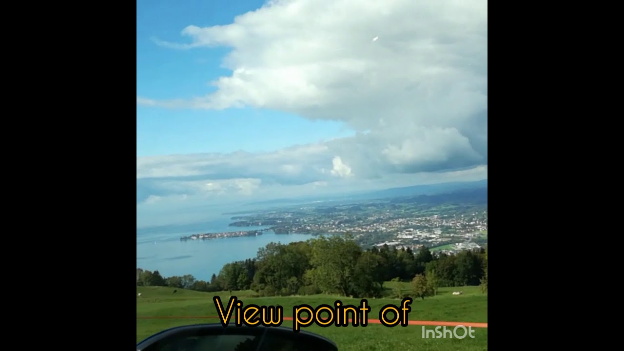 Famous  Constance lake point of view #Constance #Bodensee #Lake #Pfänder #Bregenz #Austria