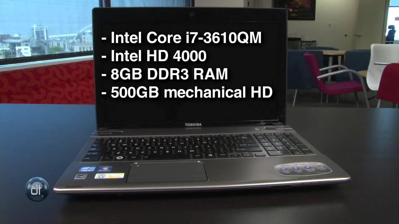 Toshiba Satellite P855 video review