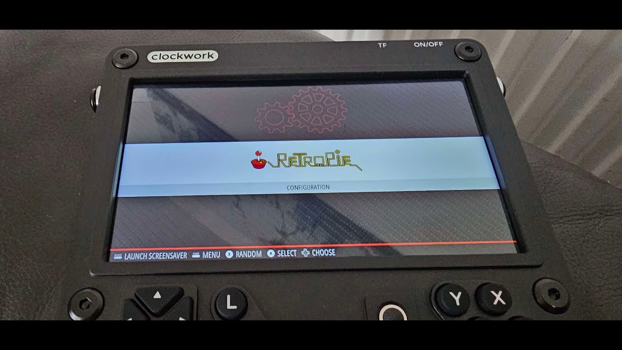 Clockwork Uconsole (Retropie Emulationstation) CM4 Emulation.