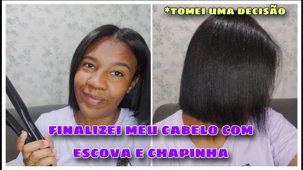 FINALIZEI MEU CABELO!TOMEI UMA DECISÃO!