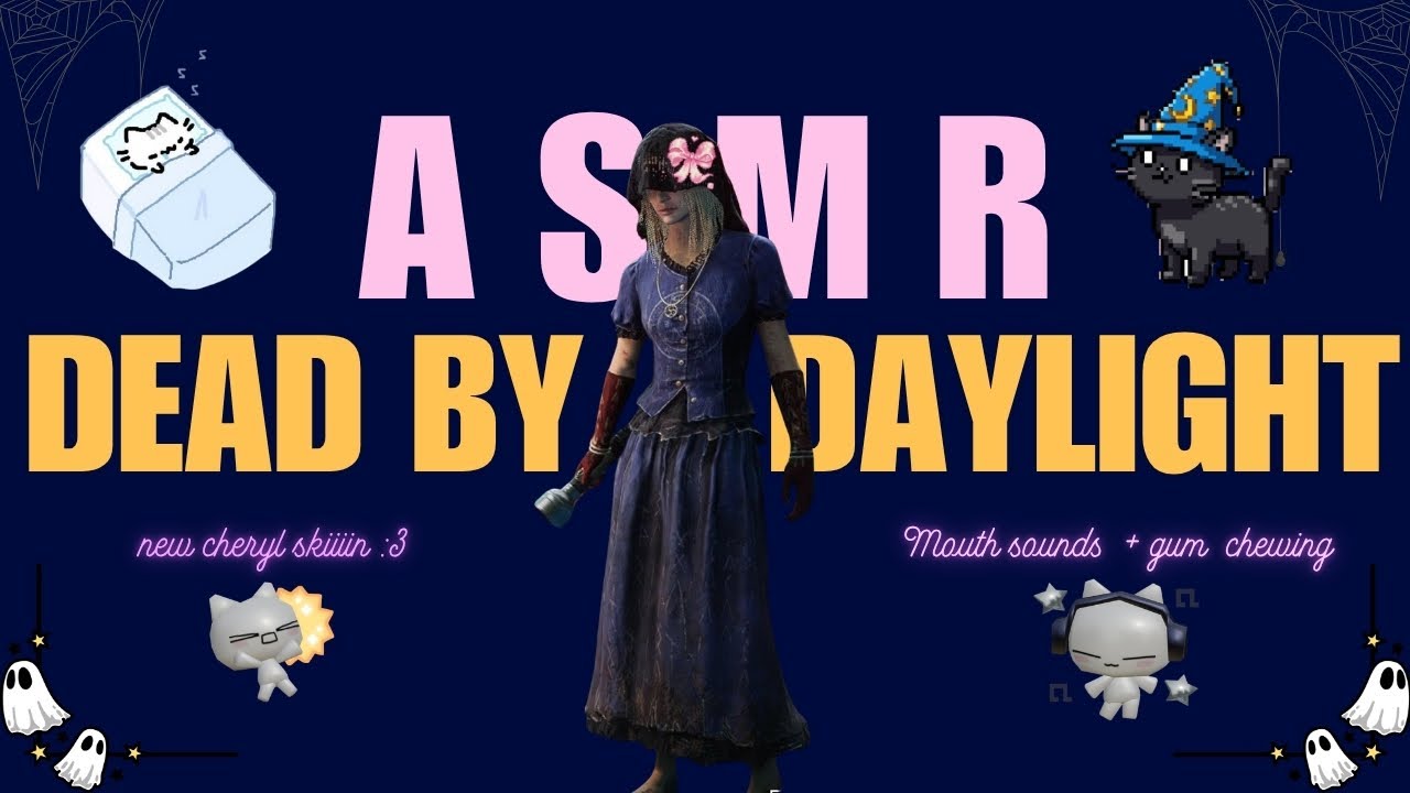 ASMR GAMING (˶º⤙º˶) Dead by Daylight + Mouth sounds and gum chewing :3