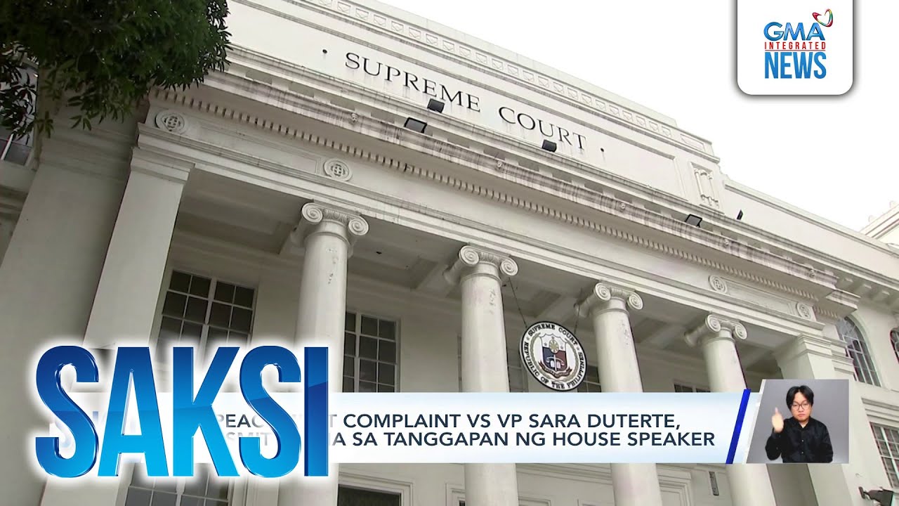 2 impeachment complaints vs VP Sara sent to Speaker Dy | Saksi