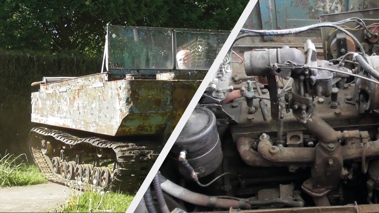 STUDEBAKER WEASEL M29 first start and test drive