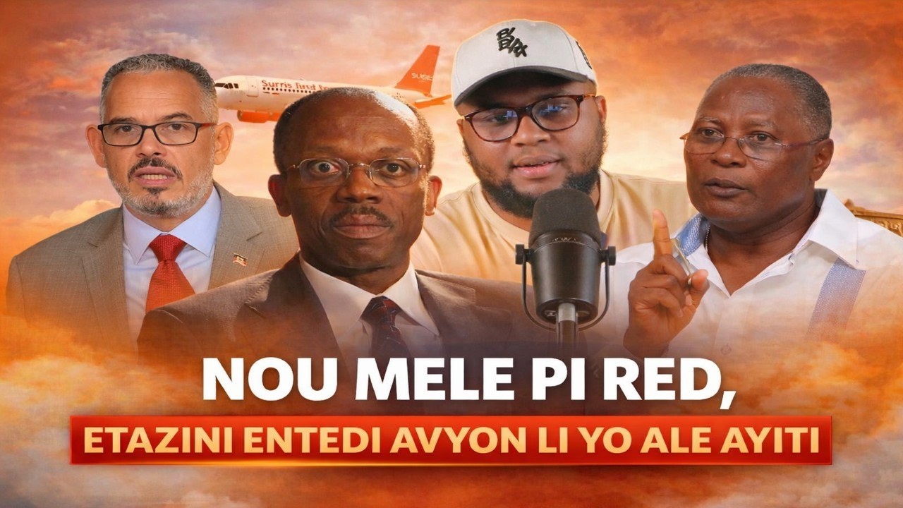 DIDIER FILS AIME PAP JANM OUVRI AIRPORT LA, NA KITE SOT, AMERIKEN DI EPAKOUNYA