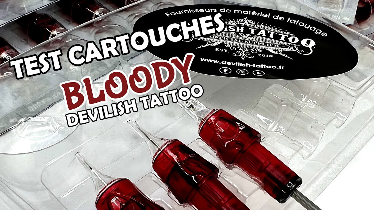 Test Matériel : cartouches bloody DevilishTattoo