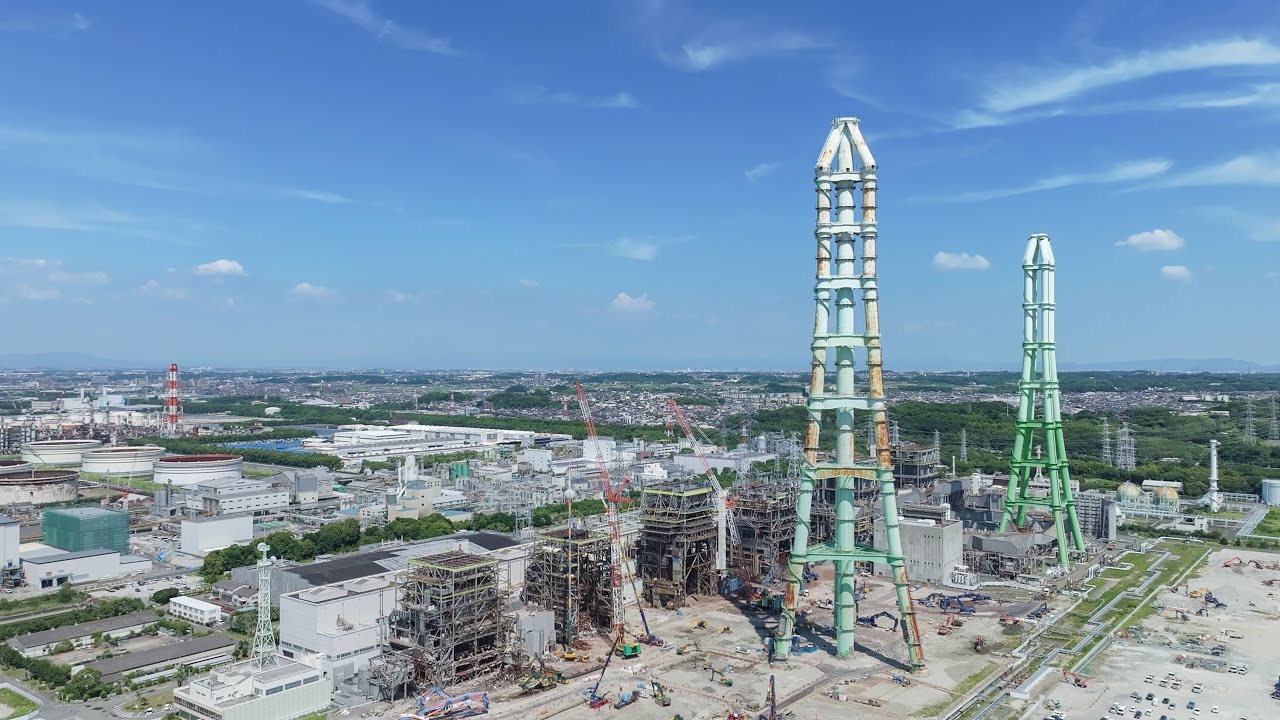 【4K】#79 知多市 知多火力発電所1　風のカメラ 5 minutes photofillerb