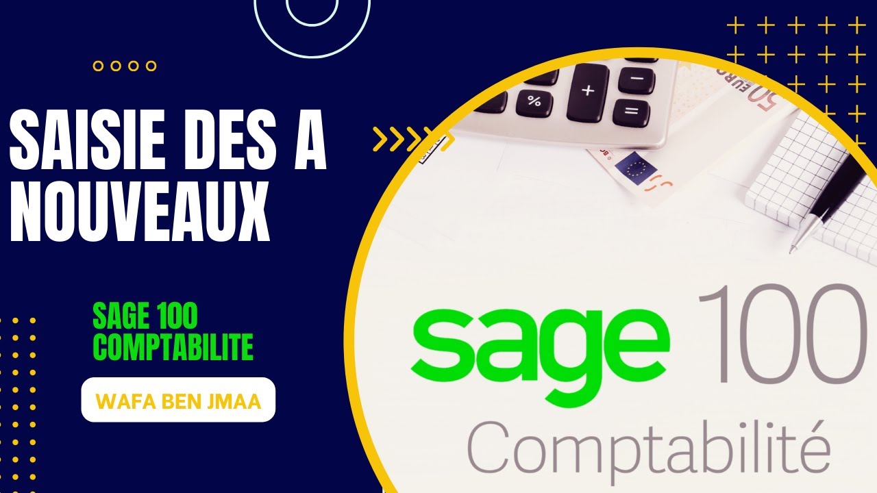 Saisie des À nouveaux