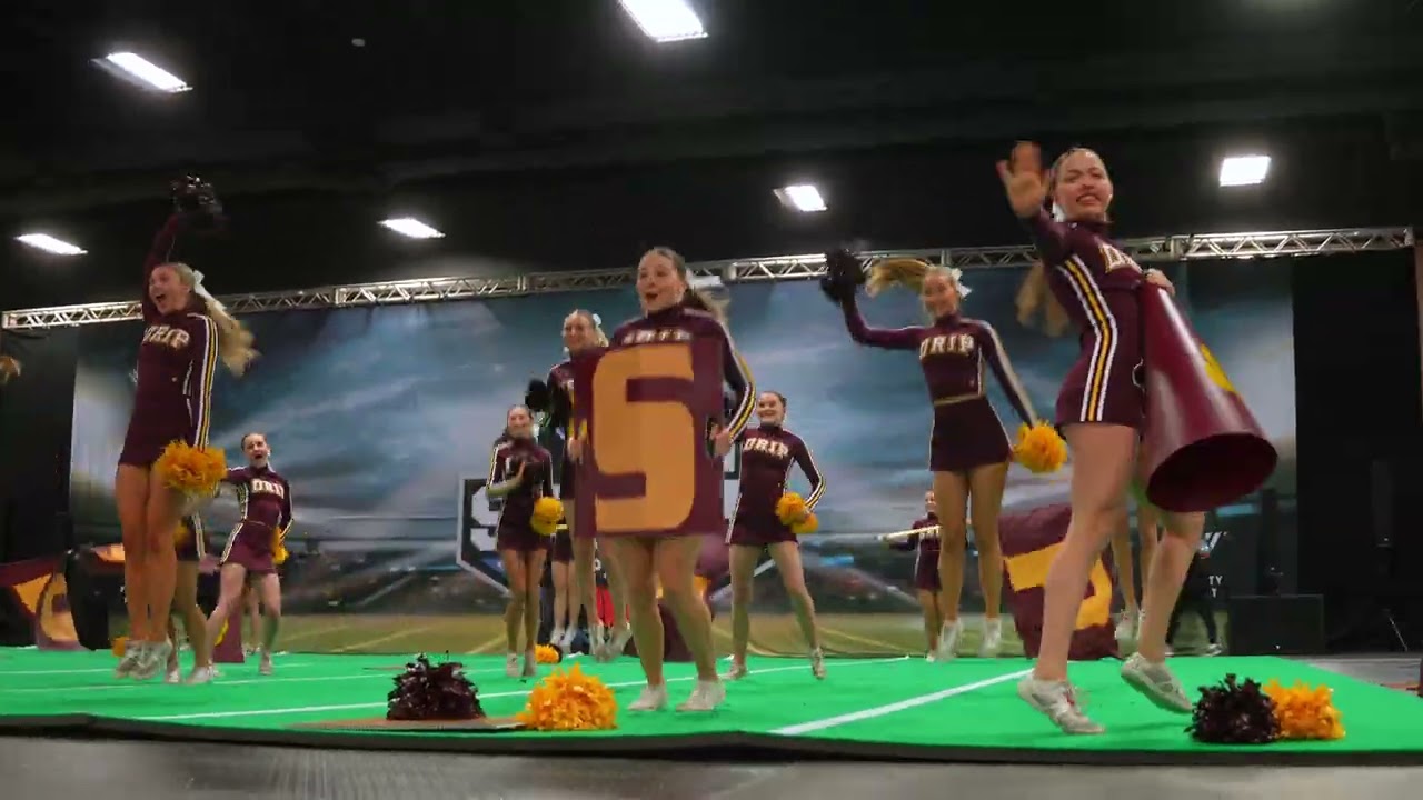 Dripping Springs Cheer intro UIL Spirit State Competition 2026