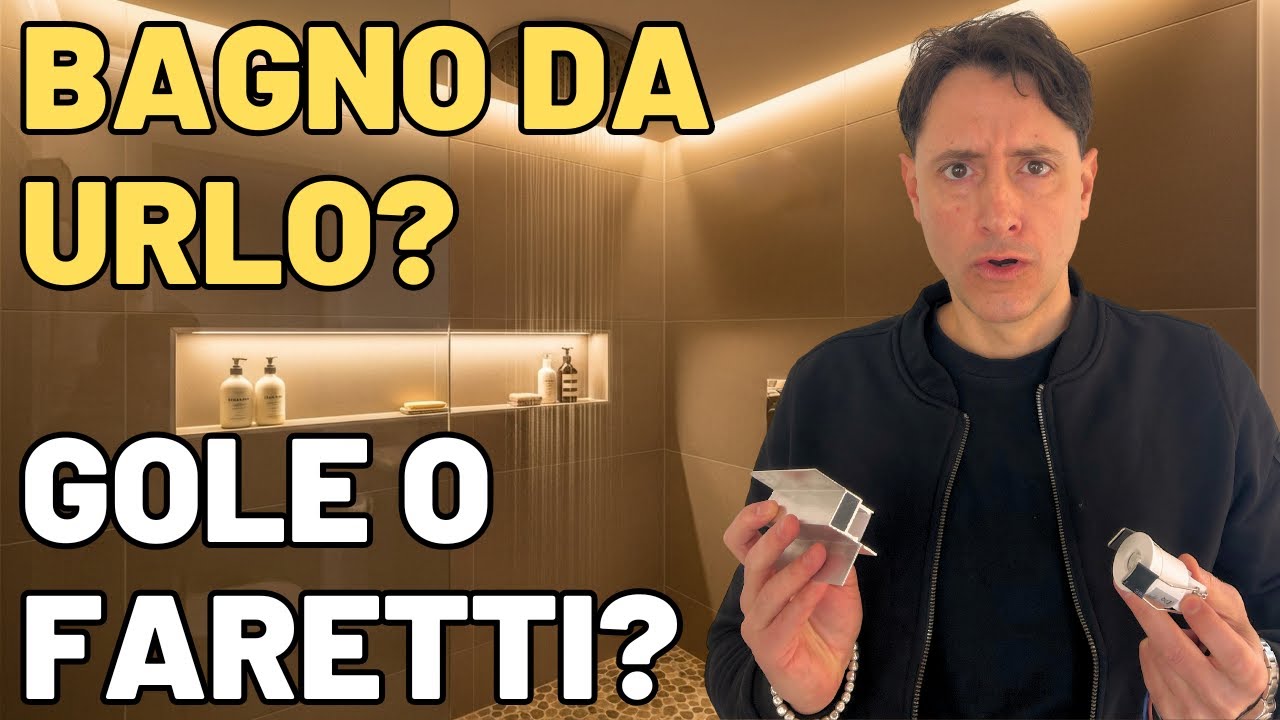 Come illuminare il bagno e la doccia: faretti o gola luminosa? Recensione nuovi prodotti!