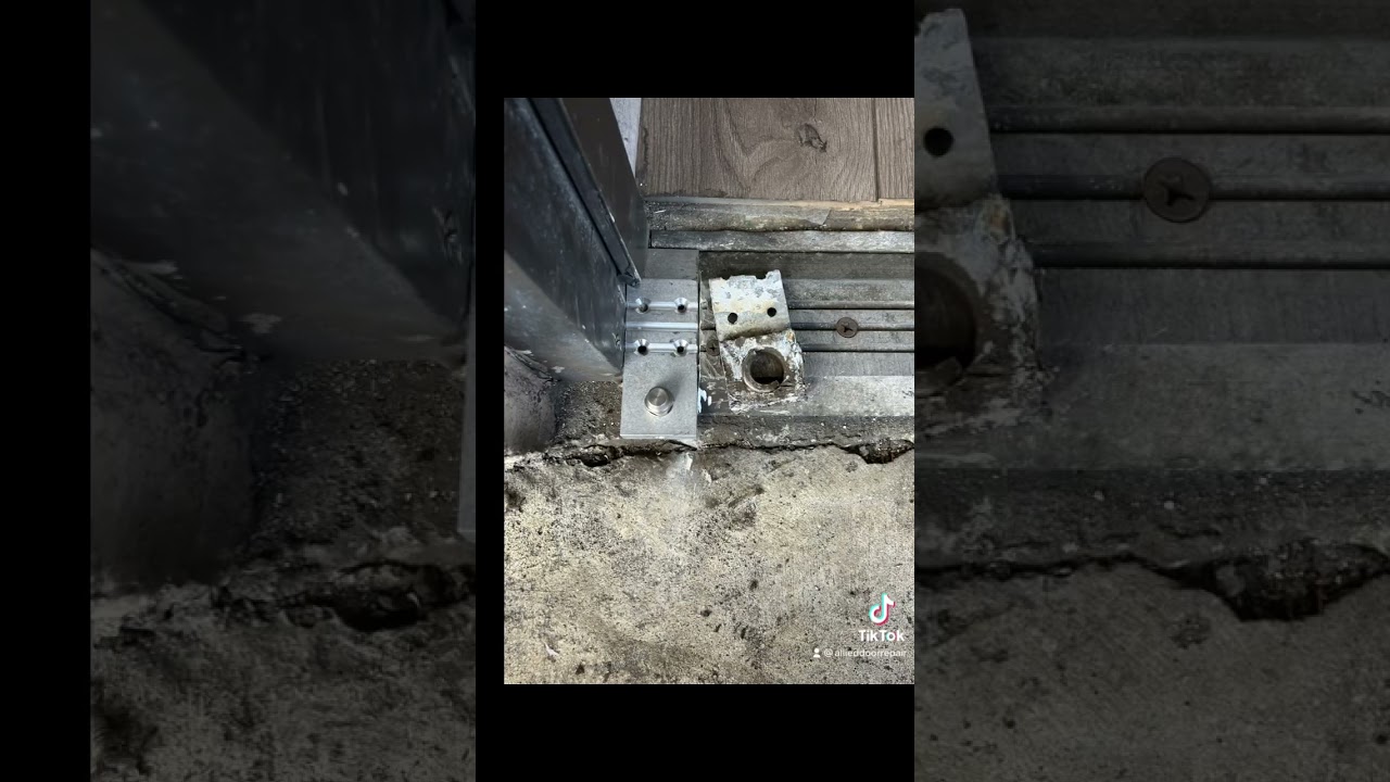 Commercial storefront door repair; pivot replacement, in Deerfield Beach Florida.