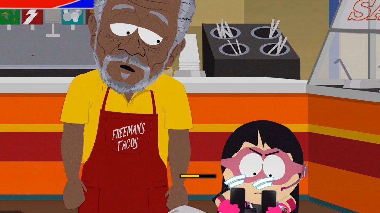 South Park The Fractured But Whole - Morgan Freeman Boss Fight (Farts and Freckles Trophy Guide)