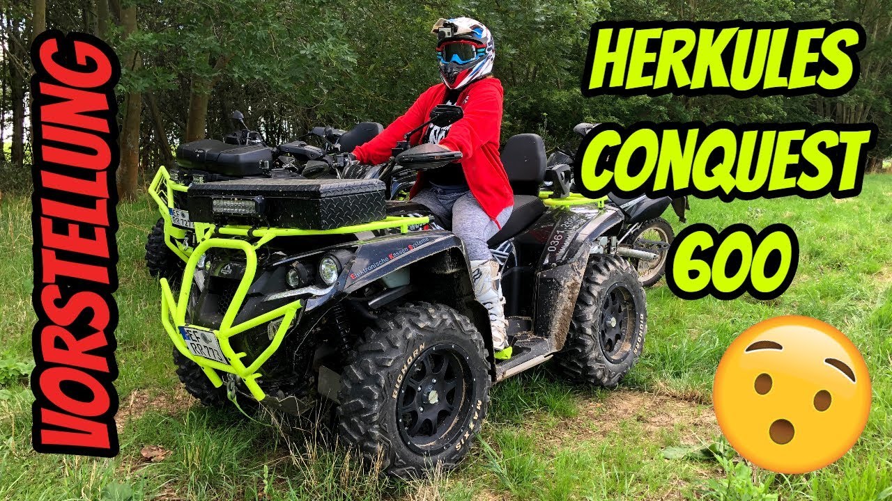 Herkules Conquest 600 😎 || Meine Meinung 😁 || Quad-Vlog #68