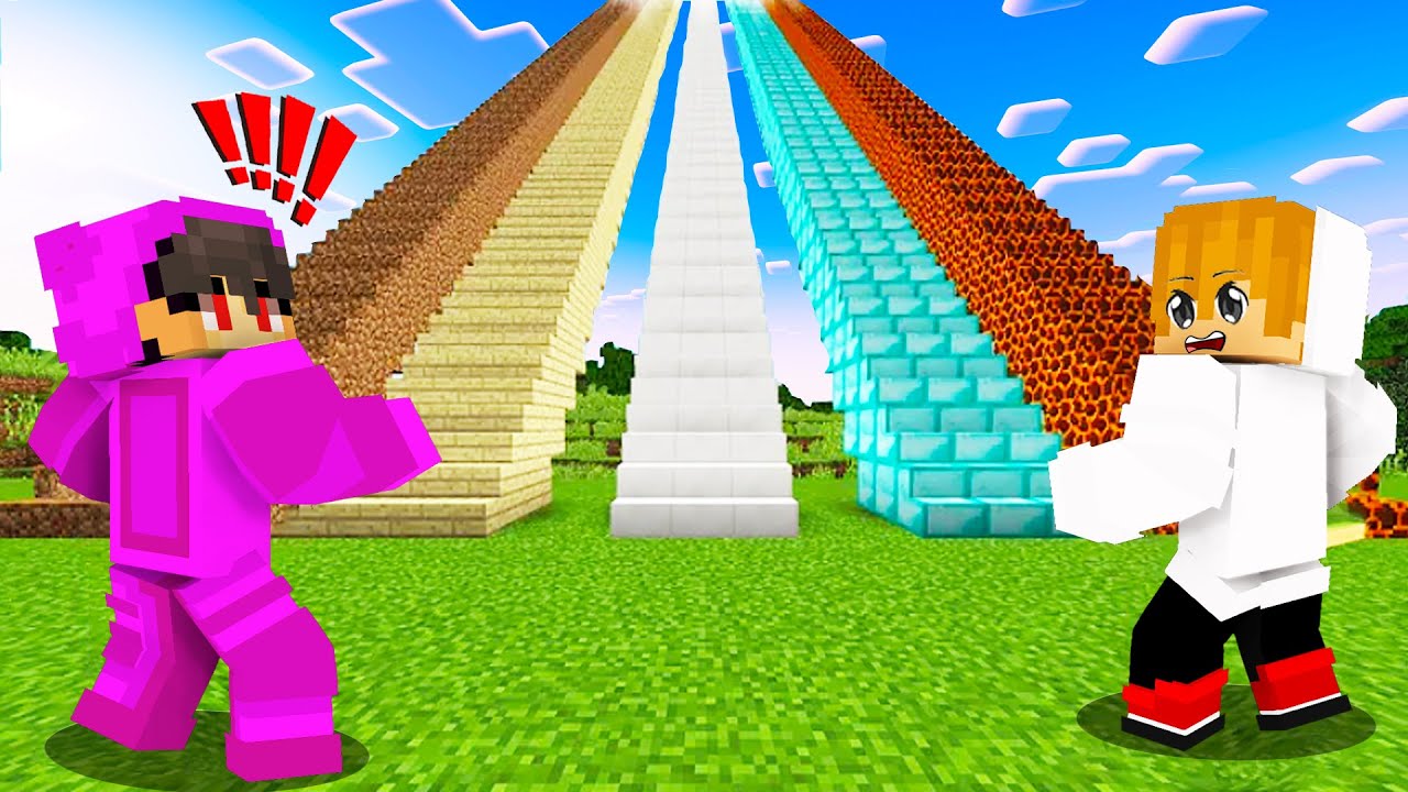 IF YOU CHOOSE THE WRONG STAIR, YOU DIE!  - Minecraft ( Tagalog )
