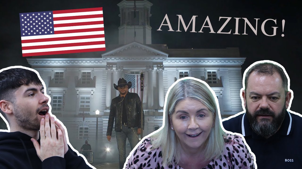 Jason Aldean - Try That In A Small Town (Official Music Video) British Family React!