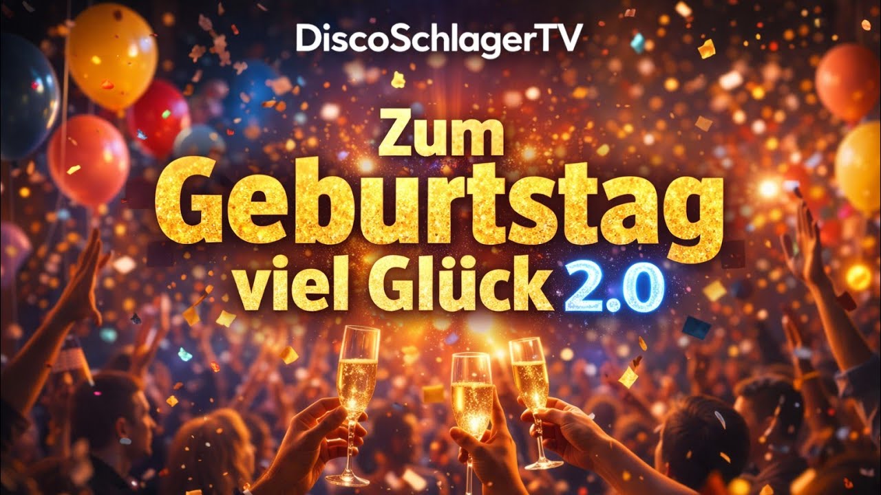 Zum Geburtstag viel Glück 2.0 🎉 Der ultimative Party-Schlager | Clubmix 2026 | DiscoSchlagerTV