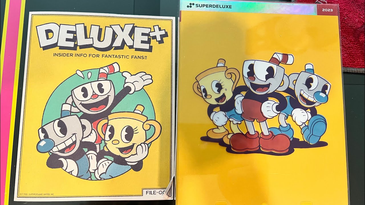 Cuphead super Deluxe Unboxing Japan exclusive!