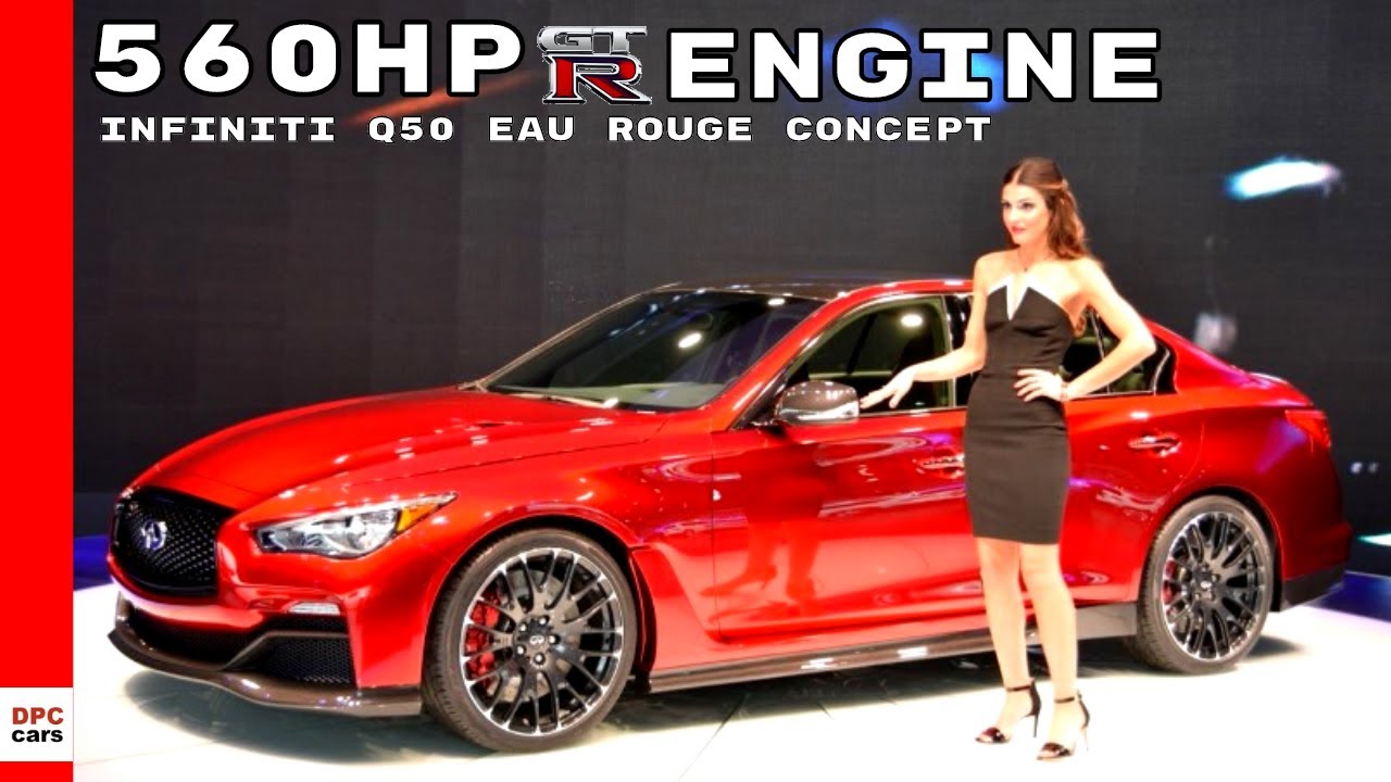 560HP Infiniti Q50 Eau Rouge Concept Unveiling