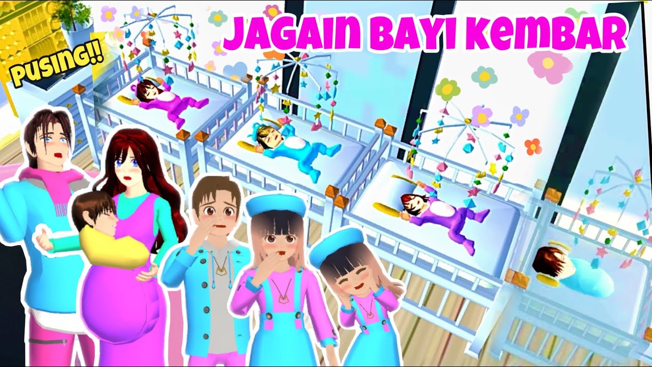 YUTA MIO JAGAIN BAYI KEMBAR-MAMA HAMIL MELAHIRKAN-DRAMA SAKURA SCHOOL SIMULATOR SSS