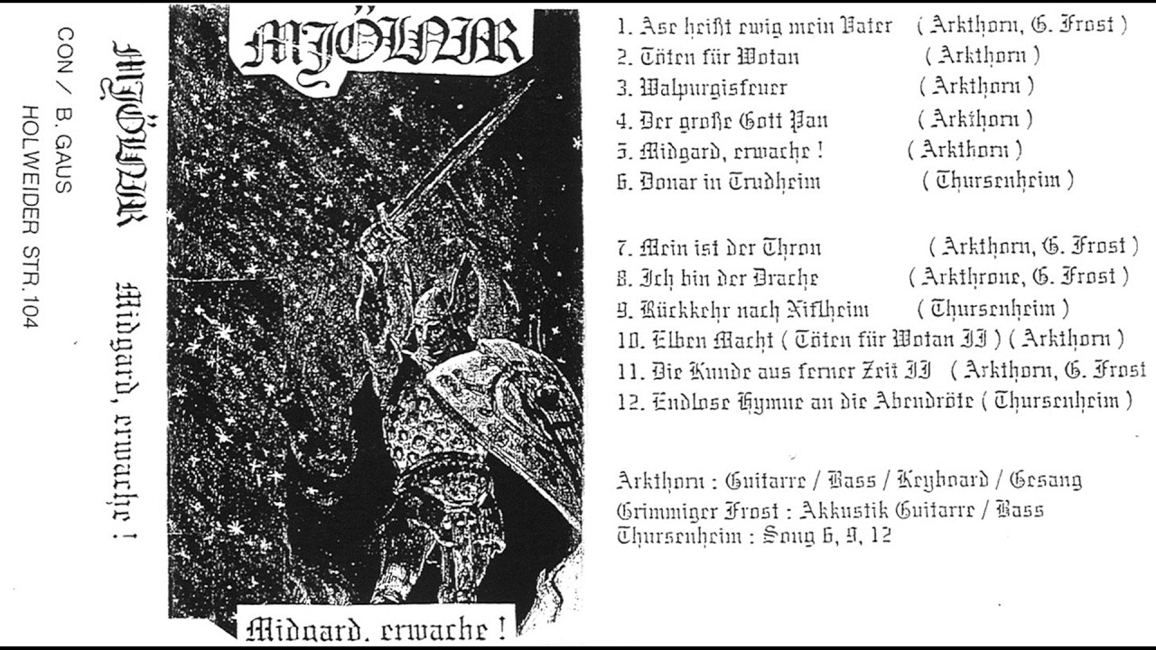 Mj&ouml;lnir - Midgard, erwache! (1996) (Black Metal, Medieval Ambient)