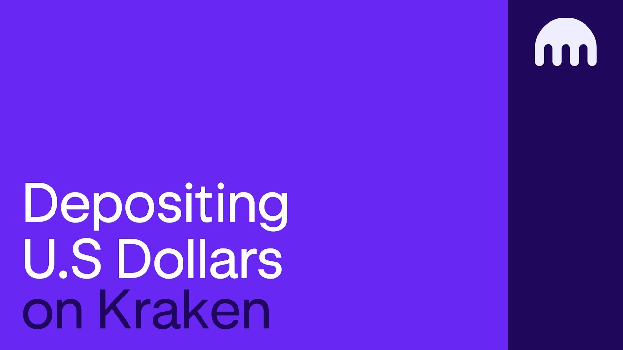 How to deposit US Dollars (USD) on Kraken 🇺🇸