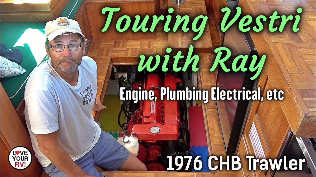 Ray's Tour of Our New Boat 