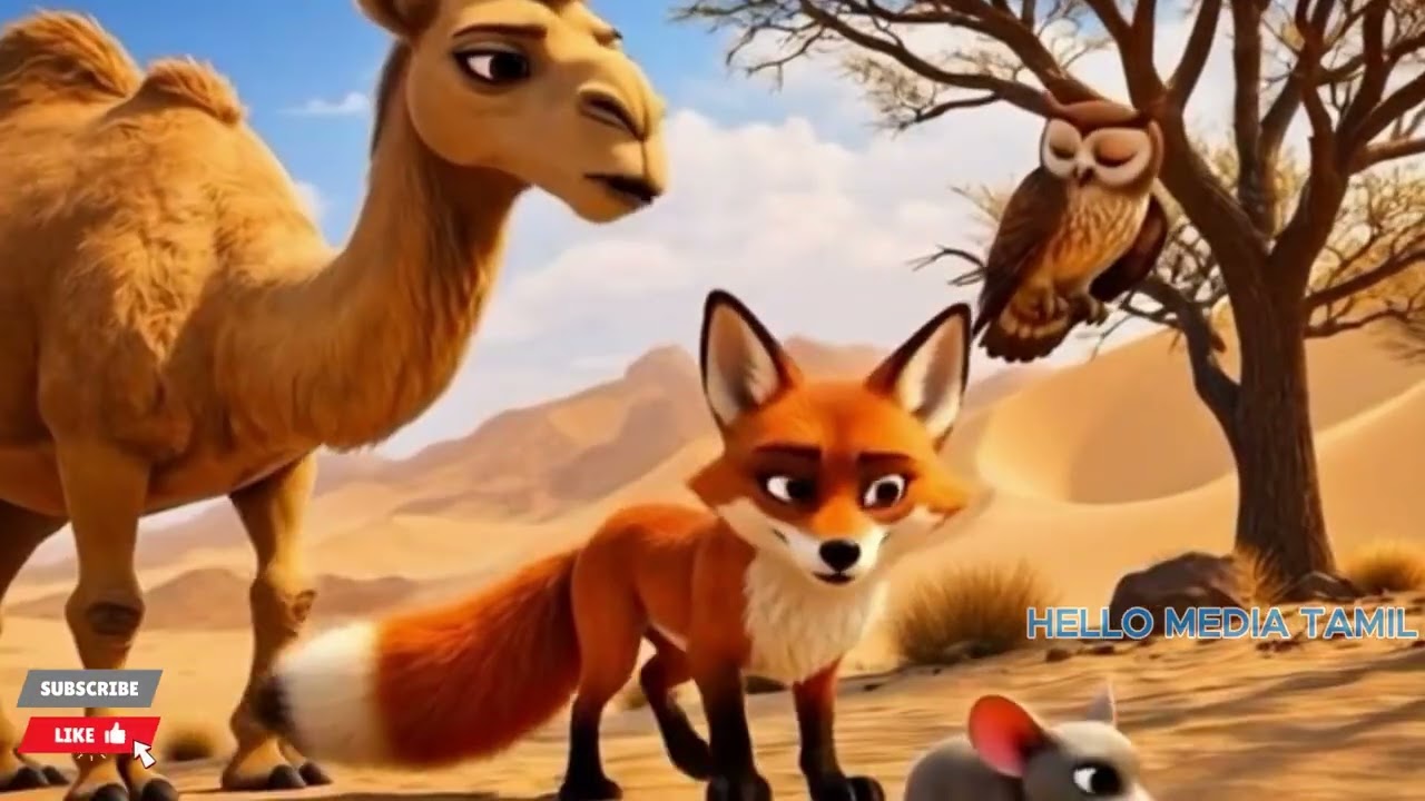பெருமை குனிந்த நாள் | Tamil Animal Moral Story | Kids Story in Tamil | Animated Story